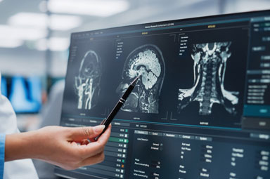 Analyzing brain MRI scans for calculating head injury claims in Georgia.